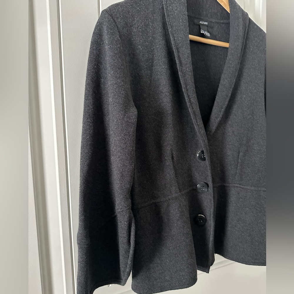 Women’s blazer dark gray